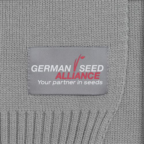 Лейбл тканевый Epsilon, M, серый