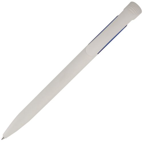 Ручка шариковая Bio-Pen, белая с синим Ручка шариковая Bio-Pen, белая с синим