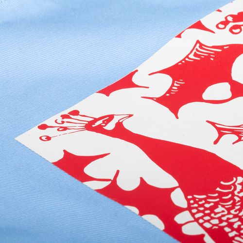 Холщовая сумка Avoska, голубая