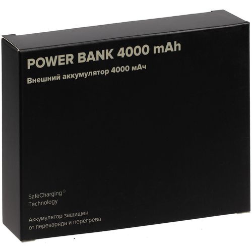 Внешний аккумулятор Easy Trick, 4000 мАч, красный Внешний аккумулятор Easy Trick, 4000 мАч, красный