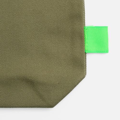 Лейбл тканевый Epsilon, XXS, зеленый неон Лейбл тканевый Epsilon, XXS, зеленый неон