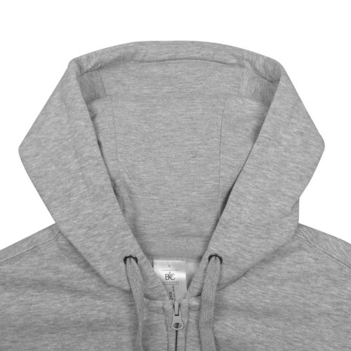 Толстовка мужская Hooded Full Zip серый меланж Толстовка мужская Hooded Full Zip серый меланж