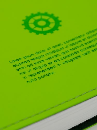 Ежедневник Spring Shall, недатированный, зеленый