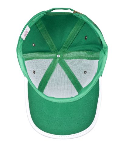 Бейсболка Unit Trendy, зеленая с белым Бейсболка Unit Trendy, зеленая с белым