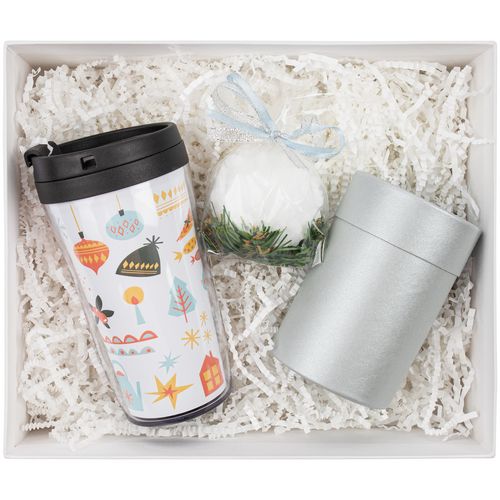 Набор Mug Snug, серебристый Набор Mug Snug, серебристый