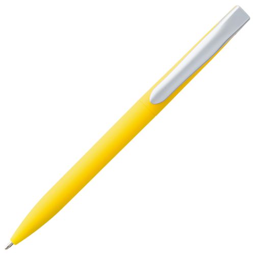 Ручка шариковая Pin Soft Touch, желтая Ручка шариковая Pin Soft Touch, желтая