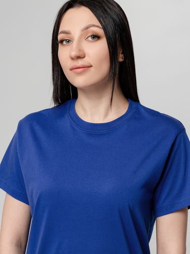Футболка унисекс T-Bolka 160, ярко-синяя Футболка унисекс T-Bolka 160, ярко-синяя