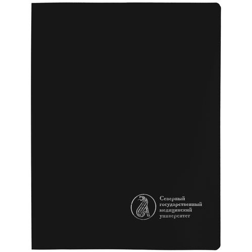 Папка с прижимом Expert, черная
