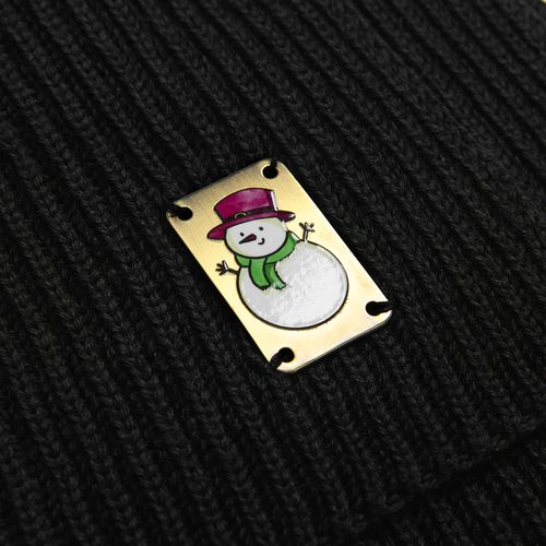 Шарф Nobilis Mono, черный