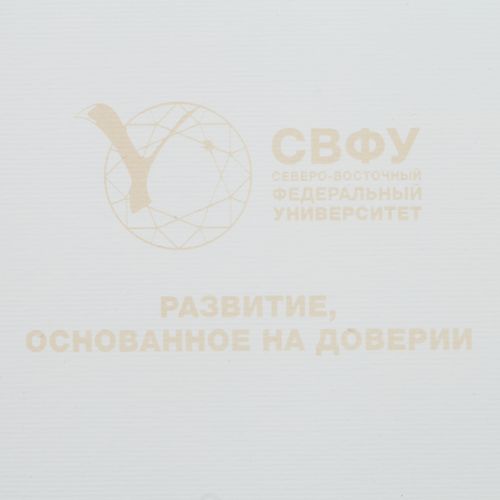 Блокнот Dali в клетку, белый