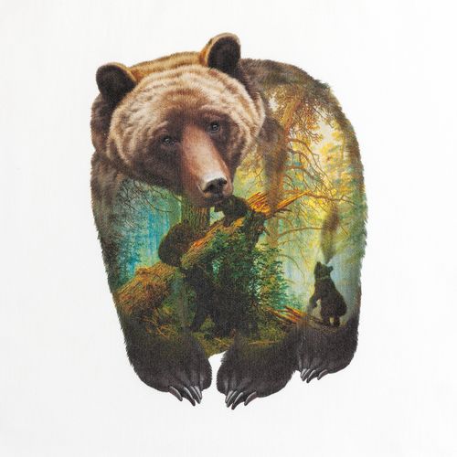 Холщовая сумка Bruin, молочно-белая Холщовая сумка Bruin, молочно-белая