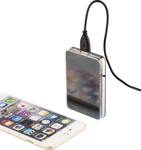 Внешний аккумулятор с подсветкой логотипа Uniscend Ace, 3000 мАч Внешний аккумулятор с подсветкой логотипа Uniscend Ace, 3000 мАч