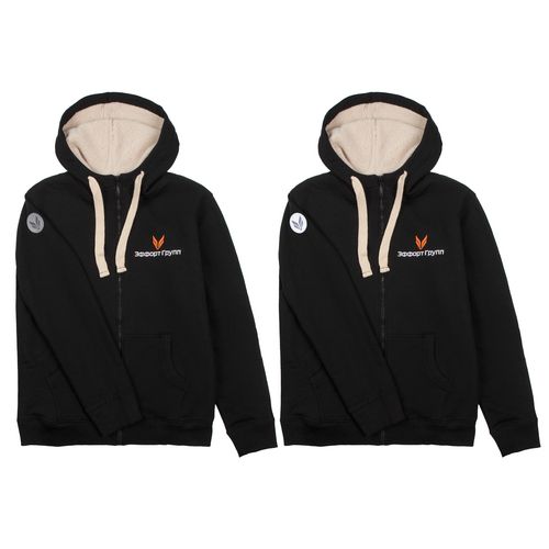 Толстовка на молнии Kulonga Sherpa, темно-синяя Толстовка на молнии Kulonga Sherpa, темно-синяя