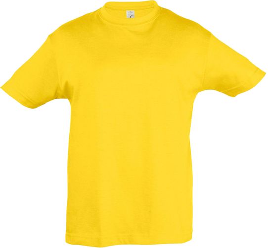 Футболка детская Regent Kids 150, желтая Футболка детская Regent Kids 150, желтая