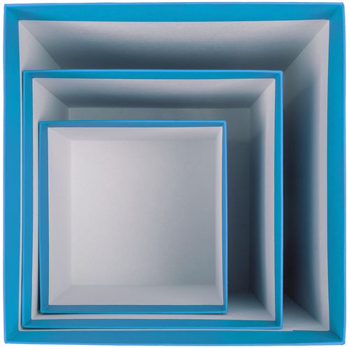 Коробка Cube, M, голубая Коробка Cube, M, голубая