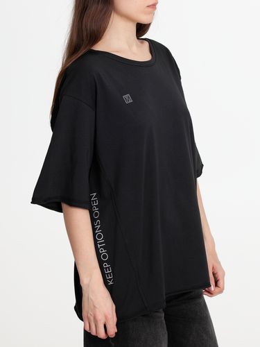 Футболка оверсайз унисекс Vozduh, черная