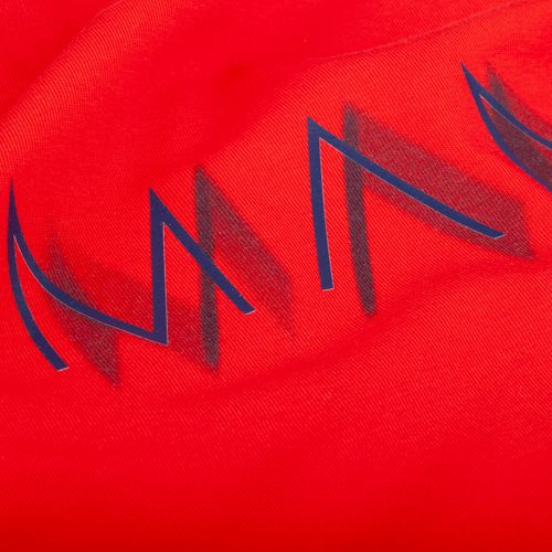 Футболка оверсайз унисекс Vozduh, красная