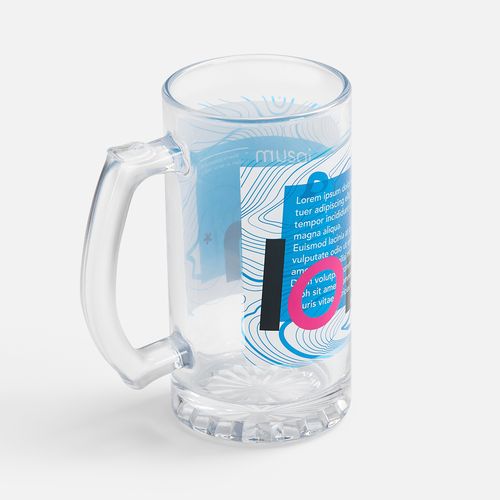 Пивная кружка для сублимационной печати Barbucks Пивная кружка для сублимационной печати Barbucks