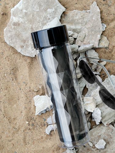 Бутылка для воды Gems Black Morion, черный морион Бутылка для воды Gems Black Morion, черный морион