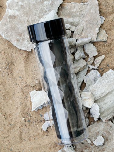 Бутылка для воды Gems Black Morion, черный морион Бутылка для воды Gems Black Morion, черный морион