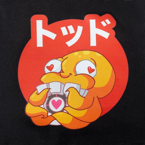 Рюкзак Patch Catcher с карманом из липучки, черный