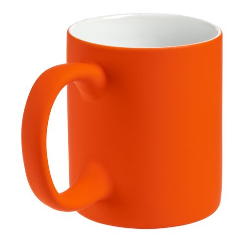 Кружка Sippy c покрытием софт-тач, оранжевая Кружка Sippy c покрытием софт-тач, оранжевая