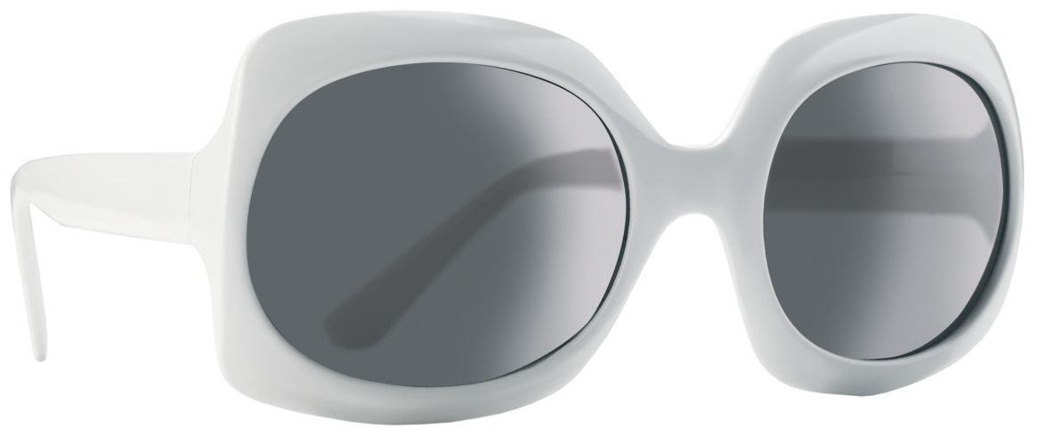 Очки солнцезащитные Bubble, UV 400, белые