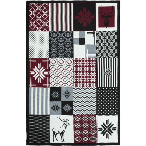 Плед North Colour, бордовый Плед North Colour, бордовый