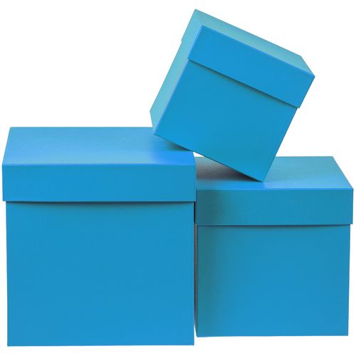 Коробка Cube, M, голубая Коробка Cube, M, голубая