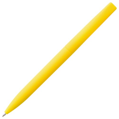 Ручка шариковая Pin Soft Touch, желтая Ручка шариковая Pin Soft Touch, желтая