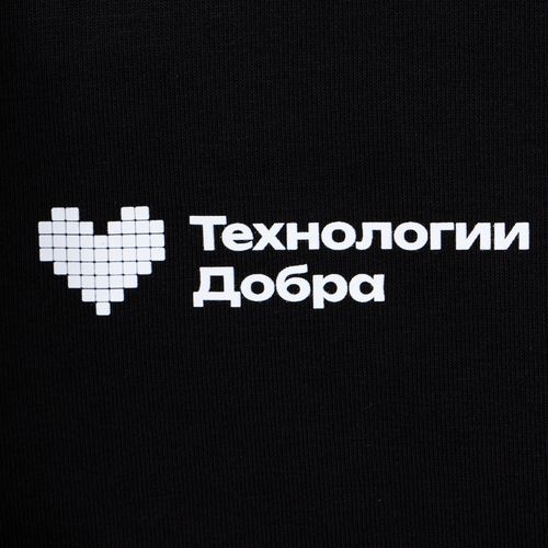 Футболка оверсайз Vozduh 2.0, черная