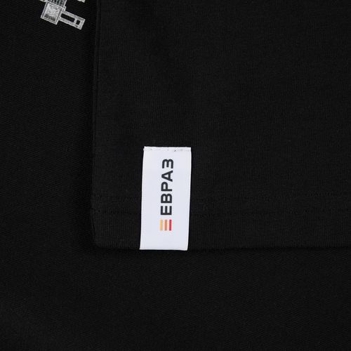 Футболка унисекс оверсайз T3, черная