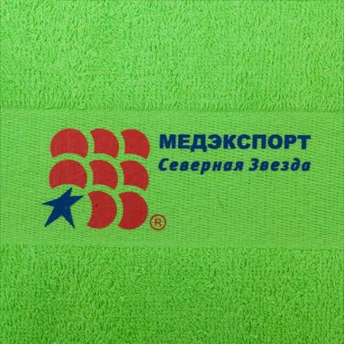 Полотенце махровое Soft Me Medium, зеленое яблоко