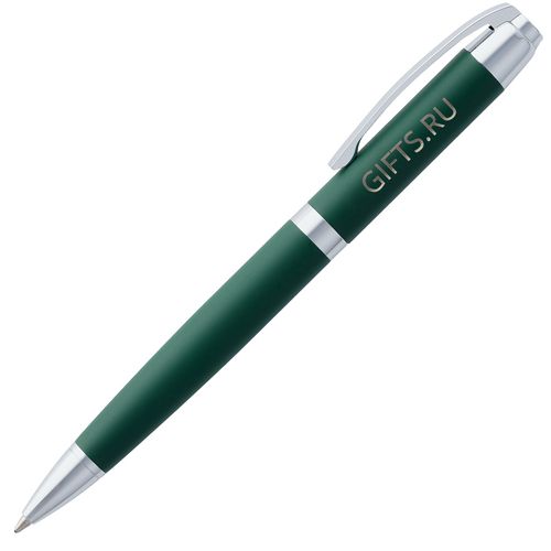 Ручка шариковая Razzo Chrome, зеленая Ручка шариковая Razzo Chrome, зеленая