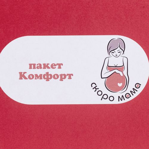 Коробка Case, подарочная, красная