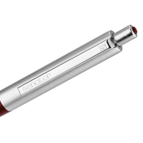 Ручка шариковая Senator Point Metal, красная Ручка шариковая Senator Point Metal, красная