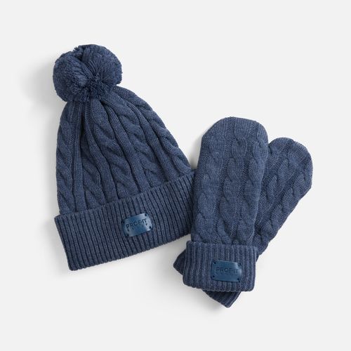 Варежки Heat Trick, синий меланж