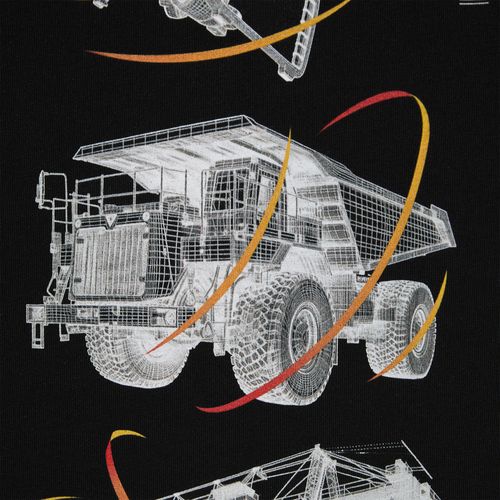 Футболка унисекс оверсайз T3, черная