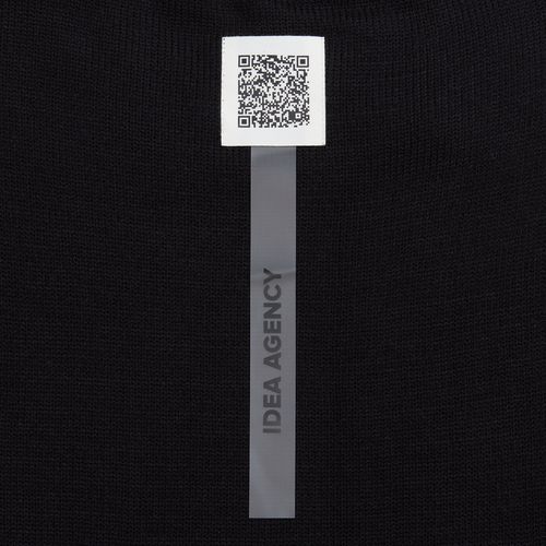 Джемпер оверсайз унисекс Grunge, черный Джемпер оверсайз унисекс Grunge, черный