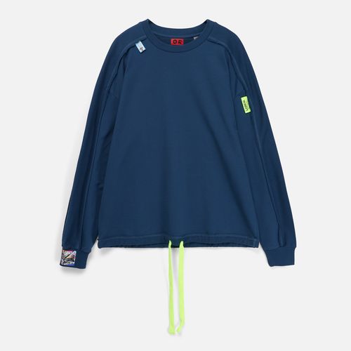 Плоский шнур Cord L, желтый неон, 110 см Плоский шнур Cord L, желтый неон, 110 см