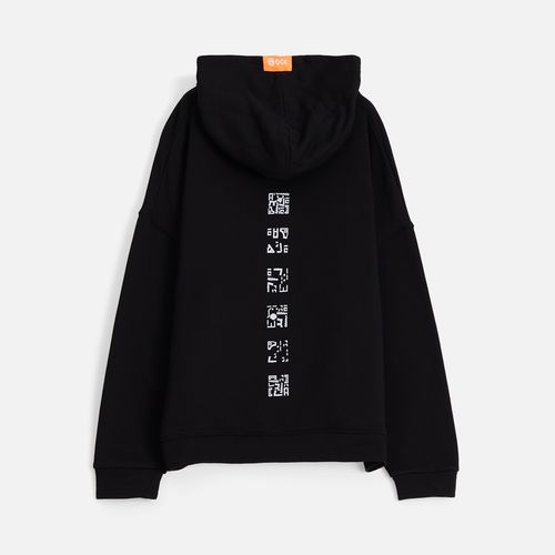 Лейбл тканевый Epsilon, L, оранжевый неон