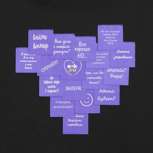 Худи унисекс Begi, черное