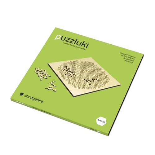 Фрактальный пазл Puzzliki Asterisk Medium, 30 деталей Фрактальный пазл Puzzliki Asterisk Medium, 30 деталей