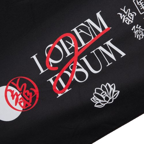 Зонт складной Color Action, в кейсе, черный