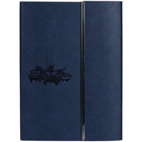 Ежедневник Petrus Flap, недатированный, синий