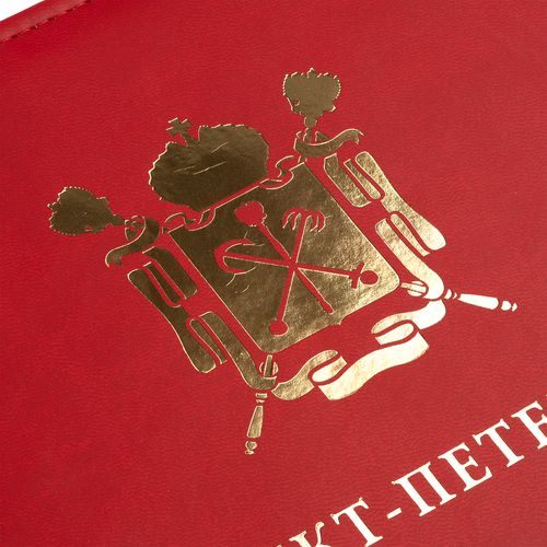 Папка адресная Brand, красная