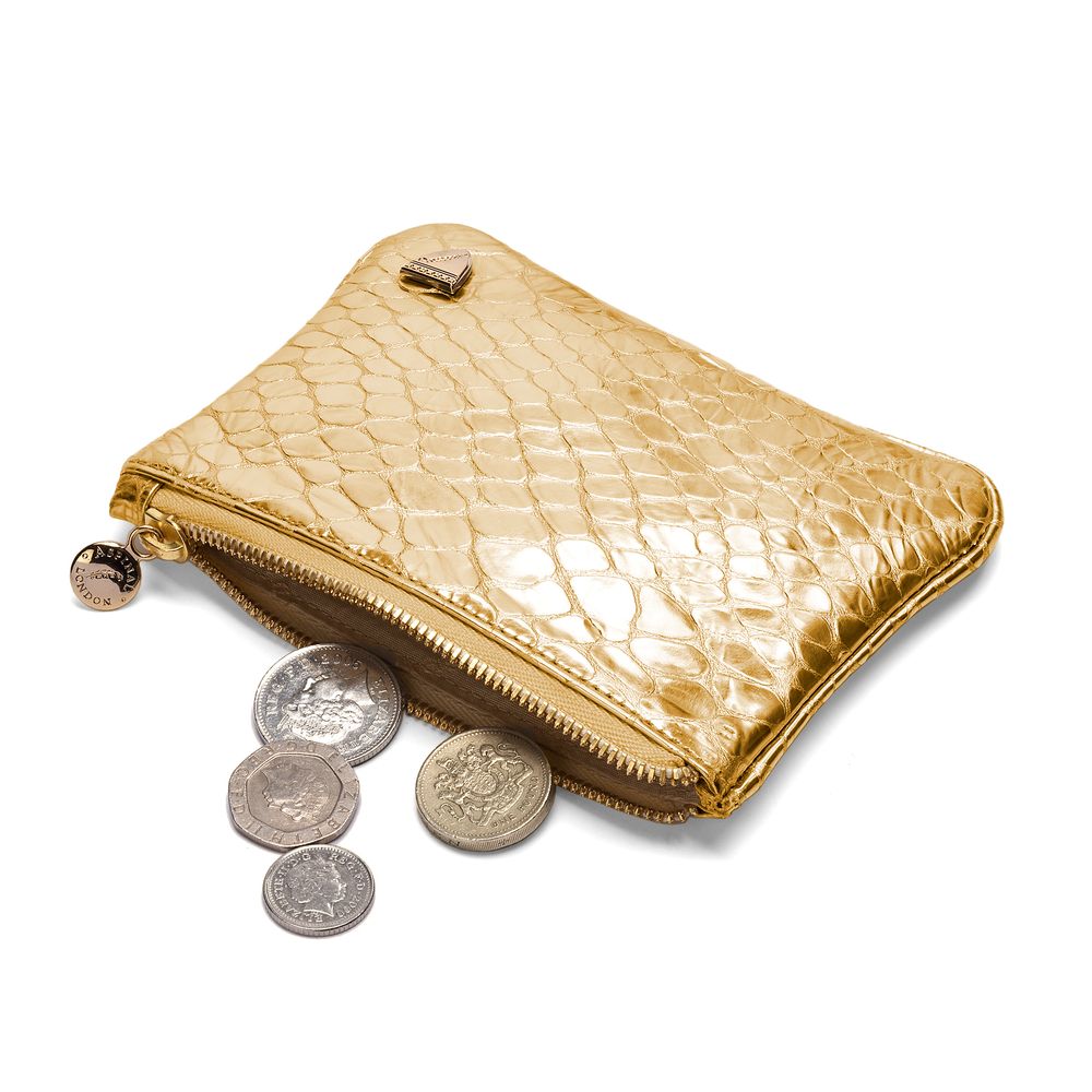 Кошелек SNAKESKIN, золотистый Кошелек SNAKESKIN, золотистый