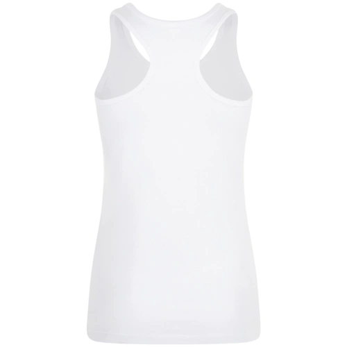 Майка женская Justin Women, белая Майка женская Justin Women, белая