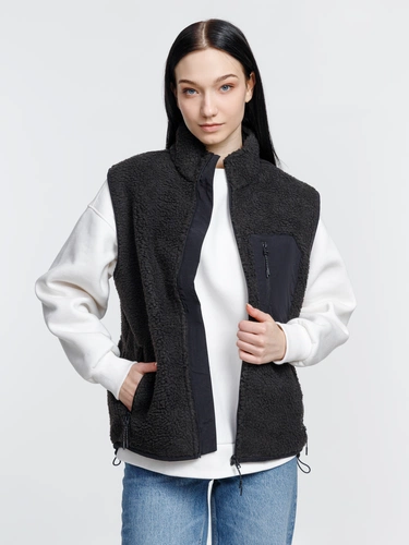 Жилет унисекс Fury BW, темно-серый (графит) Жилет унисекс Fury BW, темно-серый (графит)