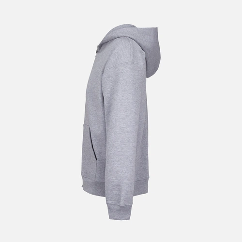 Толстовка унисекс на молнии Jelo, серый меланж Толстовка унисекс на молнии Jelo, серый меланж